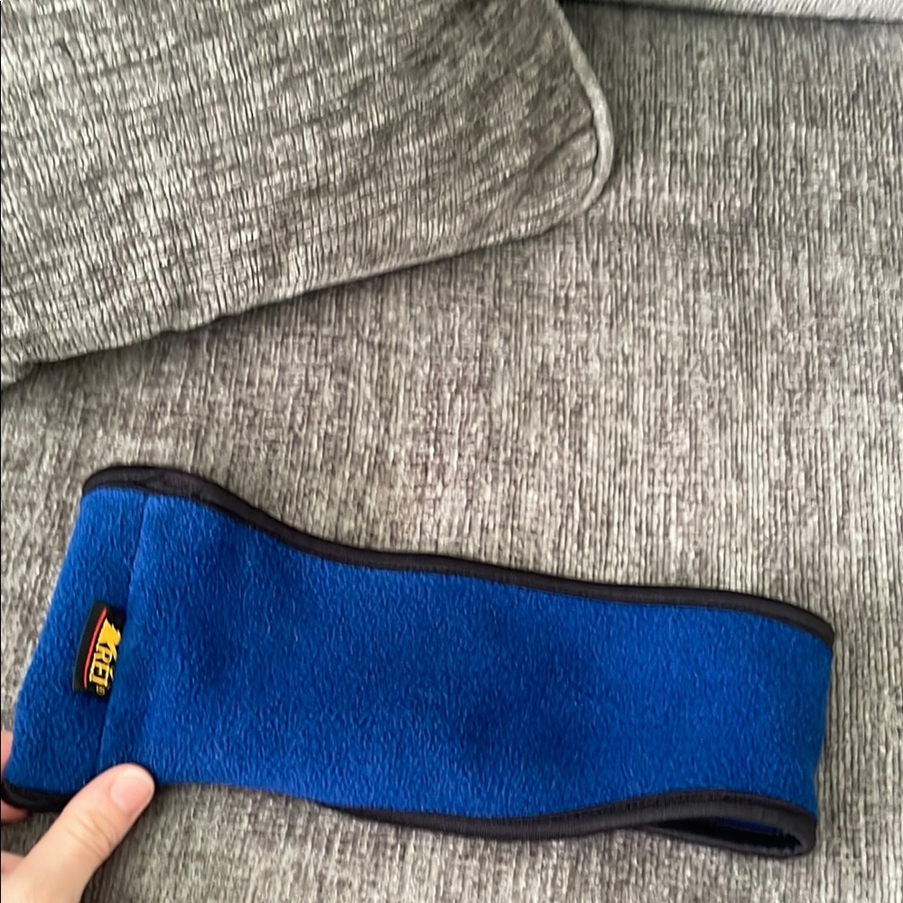 Vintage REI Blue Fleece Ear Warmer Headband
